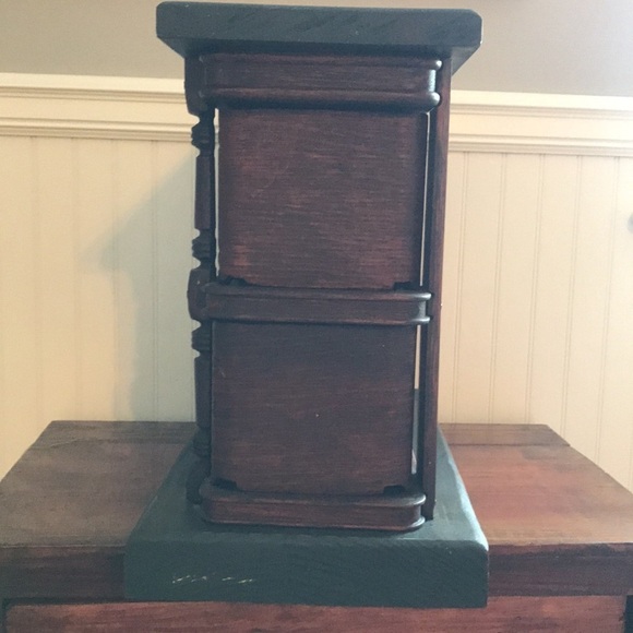 Restored Vintage Sewing Machine Drawer organizer w/ Glass knobs. Refurbished. - Picture 10 of 16